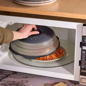 Collapsible Microwave Cover